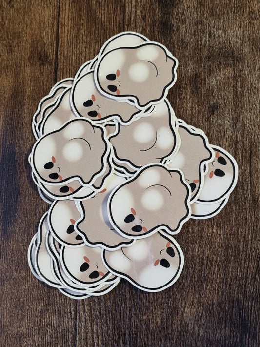 Dandelion Ghost Sticker